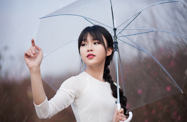 Nữ sinh Bưu chính làm duyên với hoa đào Nhật Tân - ảnh 8