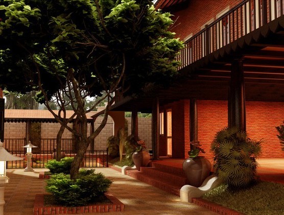Mô hình nhà ở kết hợp nhà thờ họ - ảnh 5