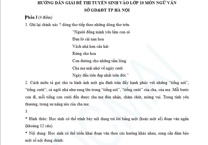 giải đề văn 10 - ảnh 2