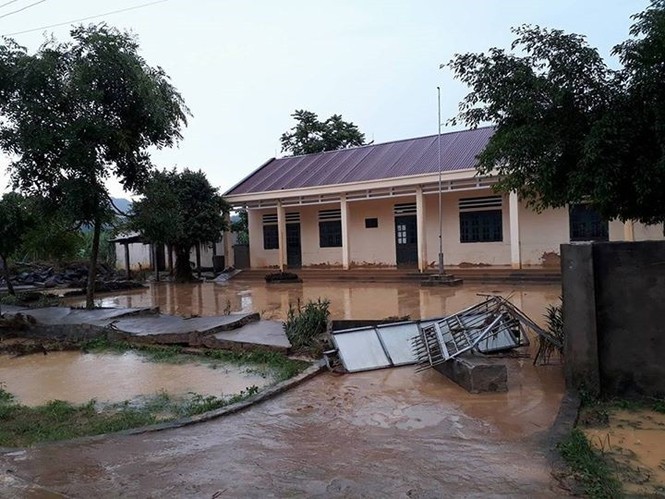 Thanh Hóa: Nhiều học sinh chưa thể trở lại trường sau mưa lũ - ảnh 2