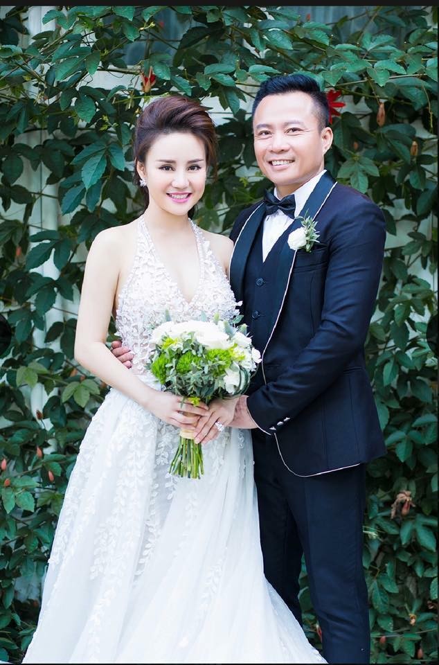 Vy Oanh khoe ảnh cưới ngọt ngào với chồng đại gia - ảnh 5
