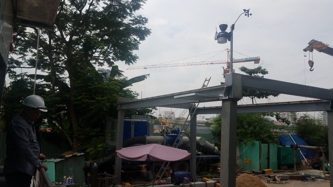 Ông chủ ‘siêu máy bơm’ ở Sài Gòn tự bỏ tiền lắp trạm quan trắc - ảnh 2