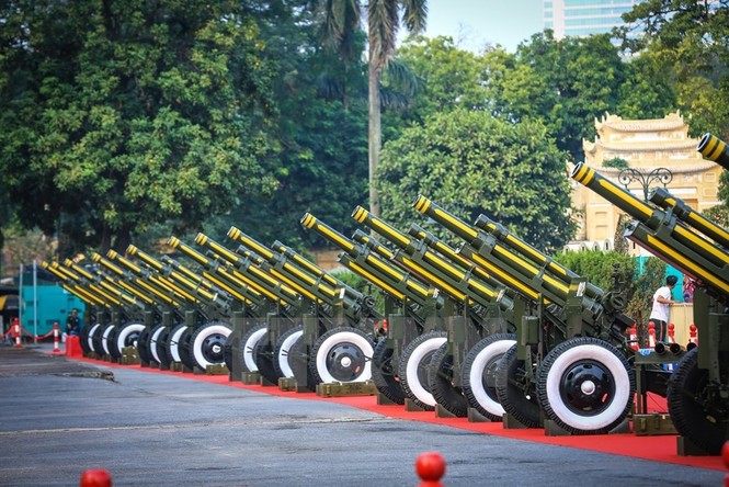 Nghi lễ bắn 21 phát đại bác chào mừng Tổng Bí thư, Chủ tịch Trung Quốc - ảnh 4