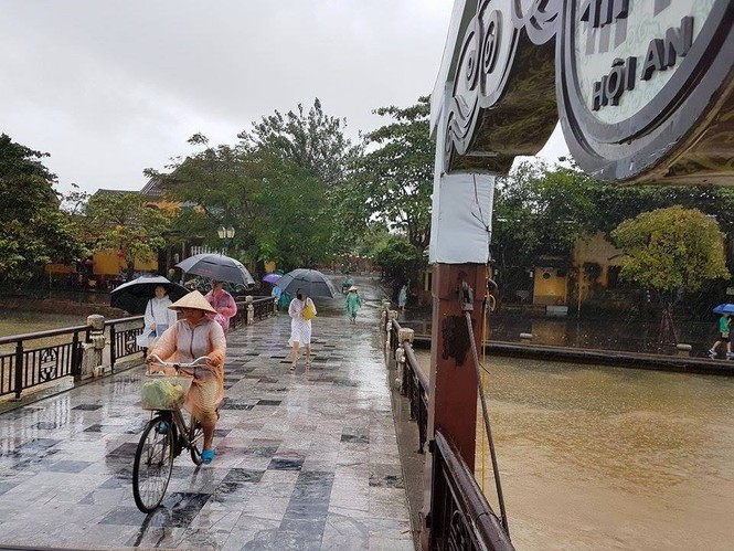Phố cổ Hội An đẹp lạ trong mưa - ảnh 9