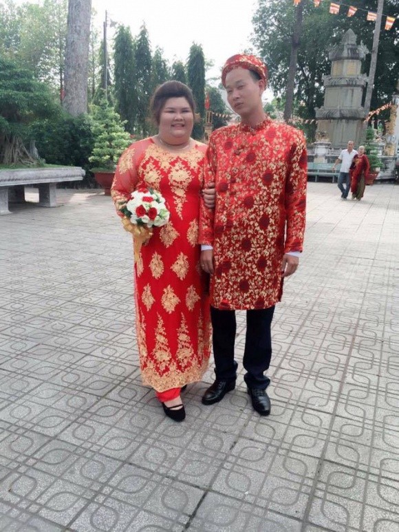 Chàng trai Bình Dương vỗ béo người yêu lên 120kg rồi cưới gây ‘sốt’ - ảnh 2