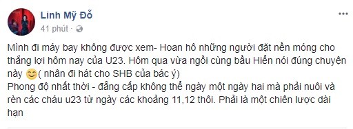 Sao Việt chúc mừng chiến thắng của U23 Việt Nam - ảnh 6