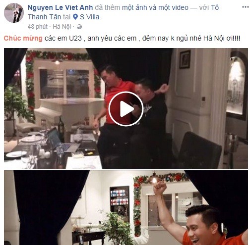 Sao Việt chúc mừng chiến thắng của U23 Việt Nam - ảnh 4