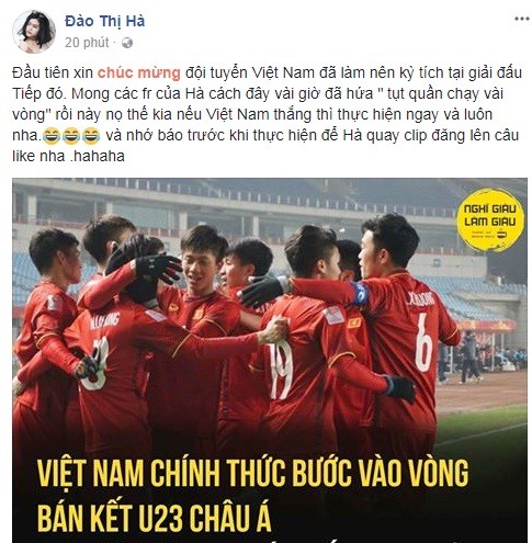 Sao Việt chúc mừng chiến thắng của U23 Việt Nam - ảnh 7