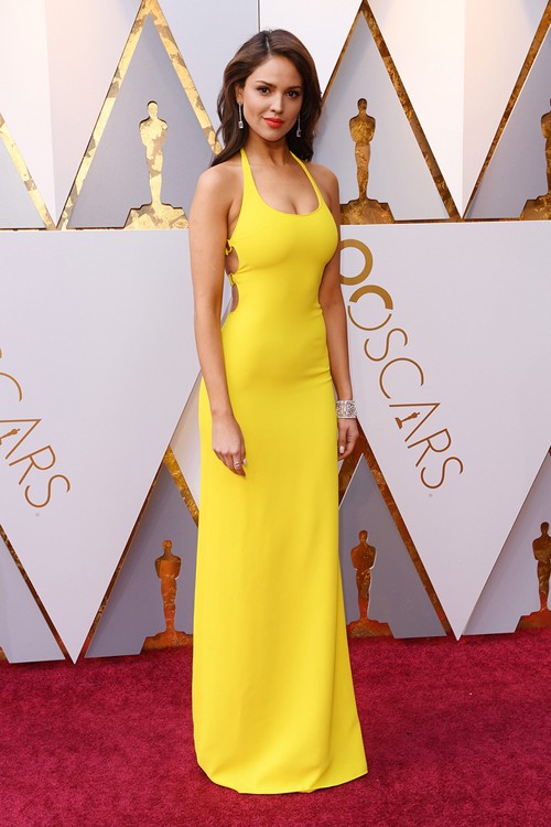Sao kéo váy, trèo ghế lọt top mỹ nhân mặc đẹp nhất Oscar 2018 - ảnh 8