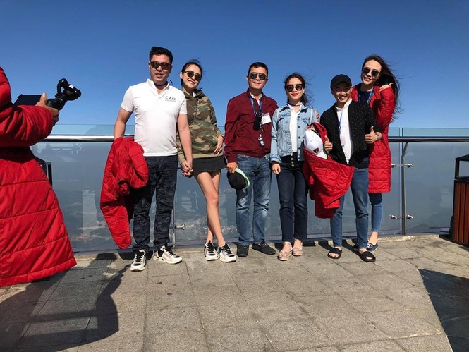 Đàm Thu Trang-Cường Đô la 'dính như sam' trong hành trình siêu xe - ảnh 4