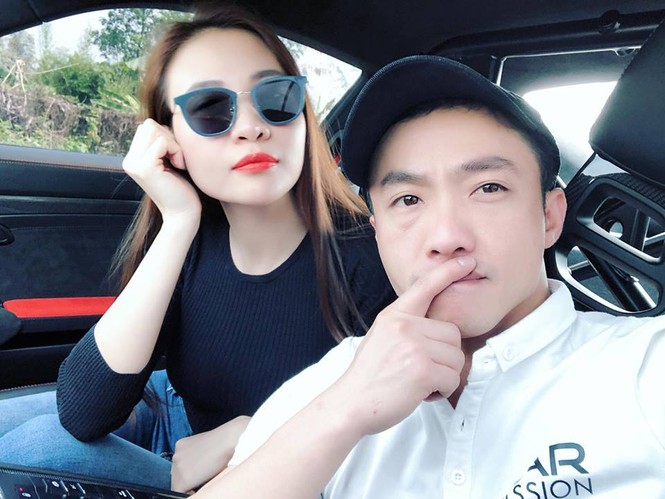 Đàm Thu Trang-Cường Đô la 'dính như sam' trong hành trình siêu xe - ảnh 1