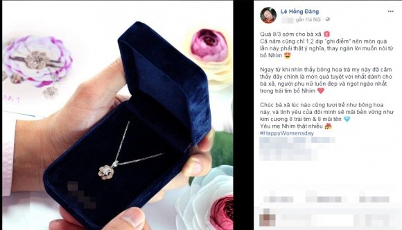Sao Việt 'chơi' lớn tặng nhà, trang sức đắt tiền cho 'một nửa' dịp 8/3 - ảnh 3