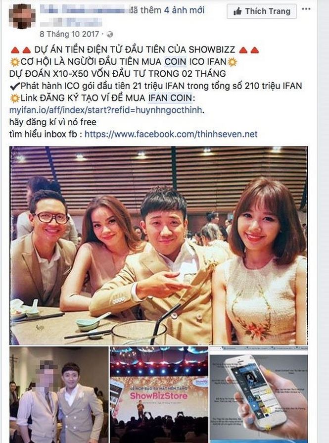 Showbiz 10/4: Ca sĩ Quang Dũng lên tiếng về vụ lừa đảo Ifan - ảnh 3