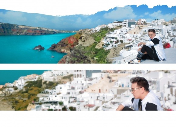 Đàm Vĩnh Hưng sang chảnh như ông hoàng 'chốn thiên đường' Santorini - ảnh 4
