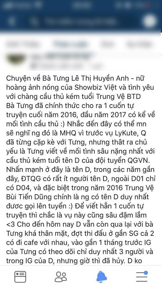 Bà Tưng yêu Bùi Tiến Dũng - ảnh 1
