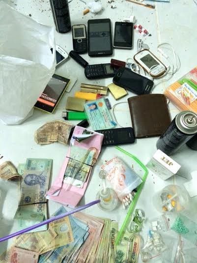 Triệt phá ổ ma túy lớn núp bóng phòng trọ - ảnh 2