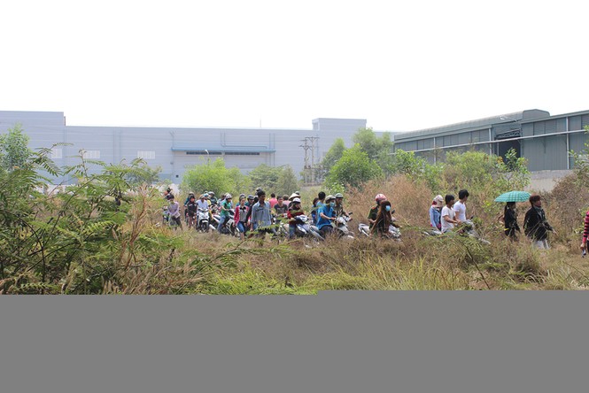 Khu vực phát hiện xác thanh niên chết trong tư thế treo cổ