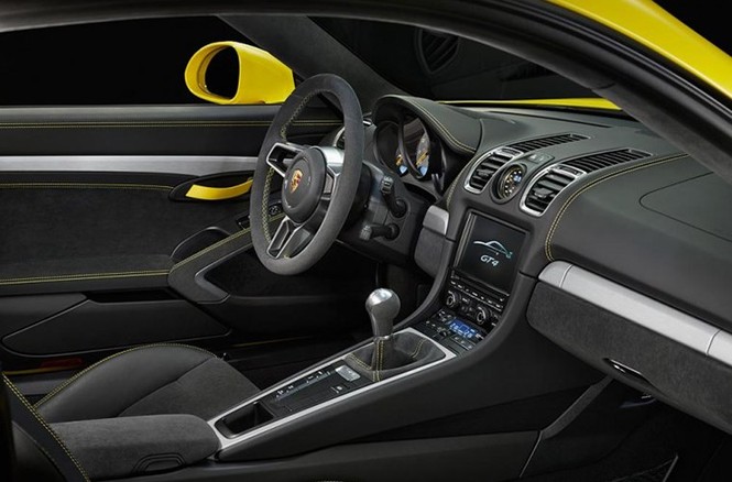 Mãn nhãn với mẫu xe thể thao Porsche Cayman GT4 - Hình 10 Man nhan voi mau xe the thao Porsche Cayman GT4-Hinh-10