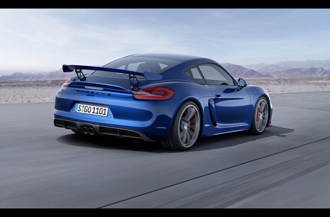 Mãn nhãn với mẫu xe thể thao Porsche Cayman GT4 - Hình 3 Man nhan voi mau xe the thao Porsche Cayman GT4-Hinh-3