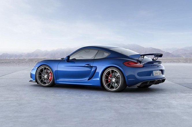 Mãn nhãn với mẫu xe thể thao Porsche Cayman GT4 - Hình 5 Man nhan voi mau xe the thao Porsche Cayman GT4-Hinh-5