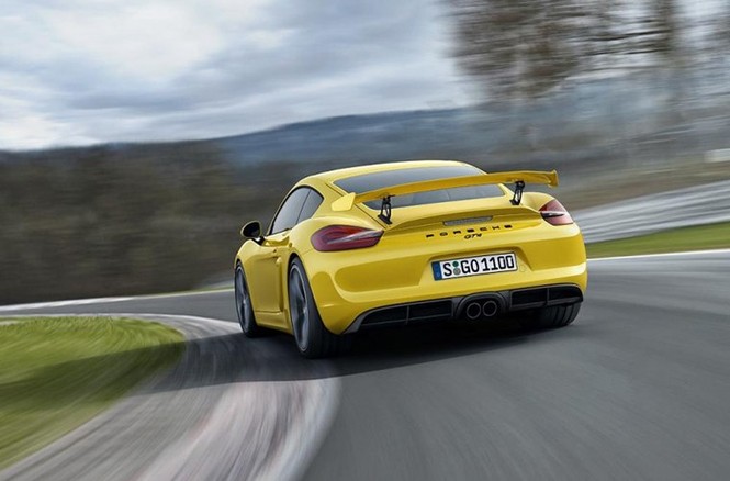 Mãn nhãn với mẫu xe thể thao Porsche Cayman GT4 - Hình 9 Man nhan voi mau xe the thao Porsche Cayman GT4-Hinh-9