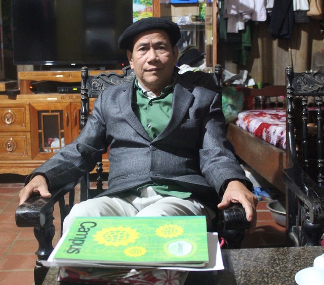 Ông Hà Ngọc Dành. Ảnh: P.B Ông Hà Ngọc Dành. Ảnh: P.B
