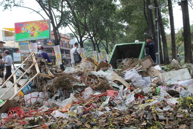 Tất bật cho Sài Gòn sạch đẹp đón giao thừa - ảnh 4