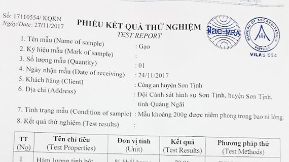 Sự thật vụ nghi 'gạo giả' hỗ trợ dân ở Quảng Ngãi - ảnh 1
