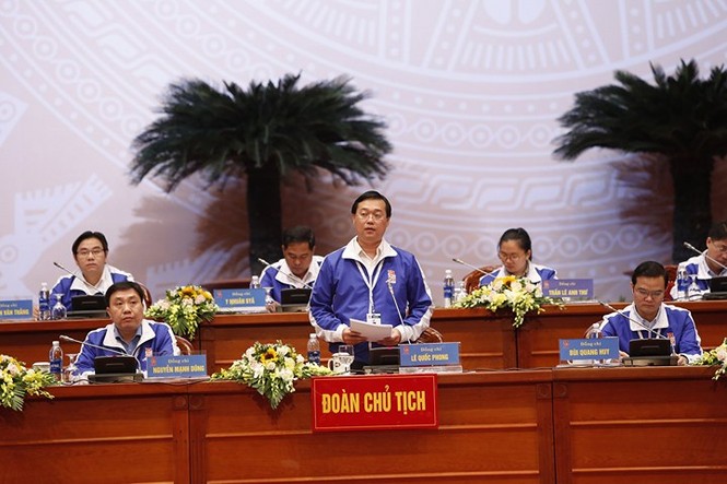 Ngày đầu tiên ĐH Đoàn toàn quốc lần thứ XI - ảnh 26
