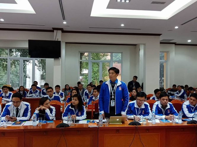 Ngày đầu tiên ĐH Đoàn toàn quốc lần thứ XI - ảnh 17