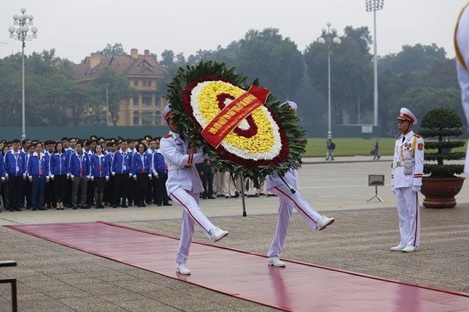 Ngày đầu tiên ĐH Đoàn toàn quốc lần thứ XI - ảnh 55