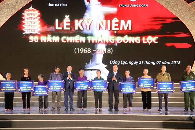 Long trọng kỷ niệm 50 năm Chiến thắng Đồng Lộc - ảnh 7