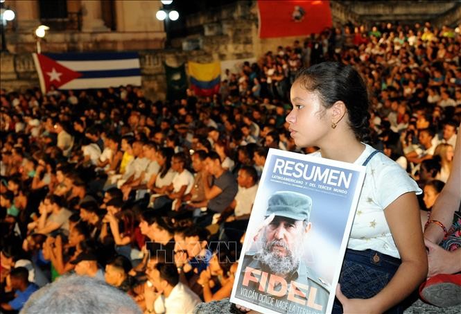 Cuba tưởng nhớ ngày mất của lãnh tụ cách mạng Fidel Castro - ảnh 1