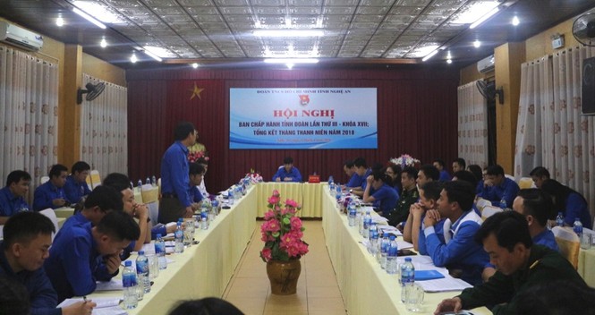 Nghệ An: Khen thưởng 21 tập thể xuất sắc trong tháng thanh niên 2018 - ảnh 1