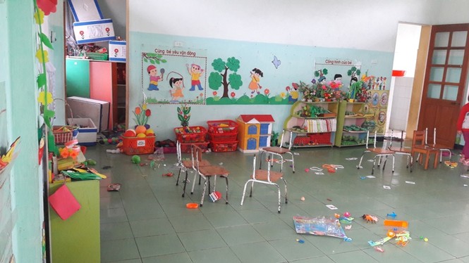 Đột nhập trường mầm non trộm tài sản trong đêm - ảnh 2