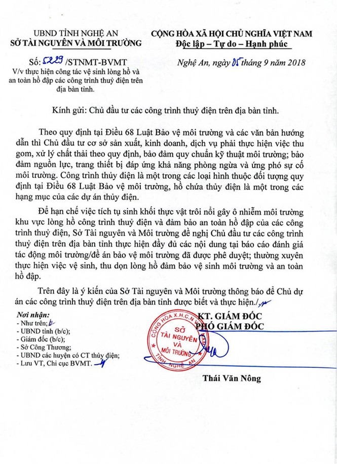Thủy điện phản bác công văn của sở, rác thải vẫn ứ đọng trong lòng hồ - ảnh 3