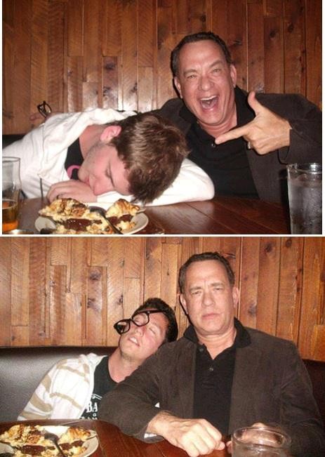 Tom Hanks “đánh bom” ảnh cưới cặp đôi New York - ảnh 2