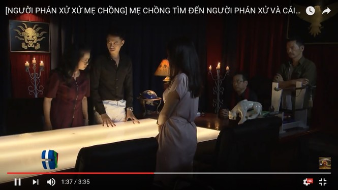 Choáng với clip Ông trùm phán xử Sống chung với mẹ chồng - ảnh 1
