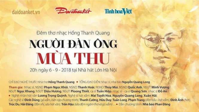 Hồng Thanh Quang: 'Người đàn ông mùa thu' lãng mạn, đa tình - ảnh 1