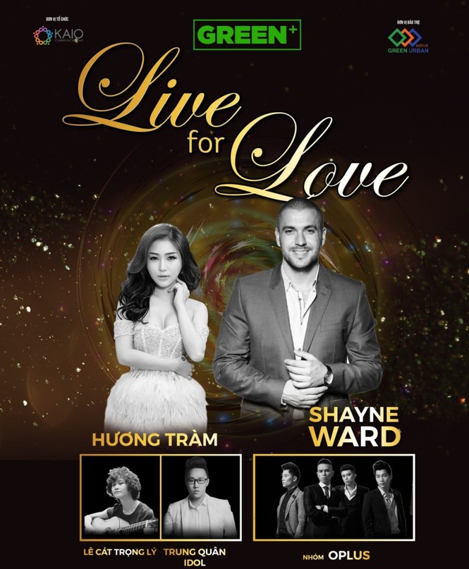 Shayne Ward đứng chung sân khấu với Hương Tràm, Lê Cát Trọng Lý - ảnh 1