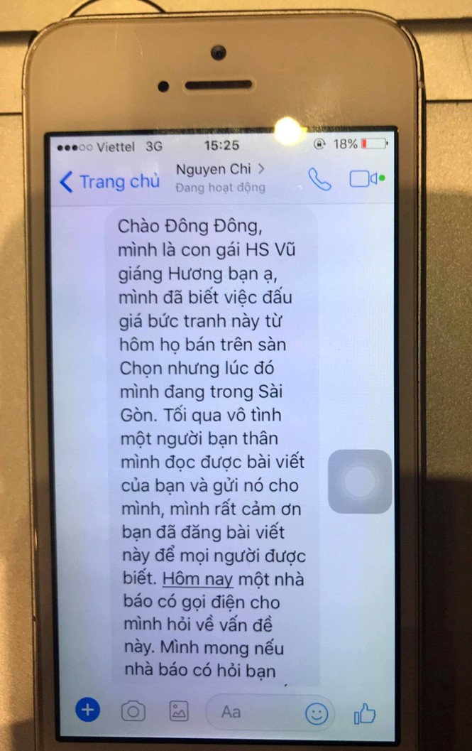 Nghi vấn tranh giả chữ ký hoạ sĩ Giáng Hương: Nhà đấu giá quanh co - ảnh 2