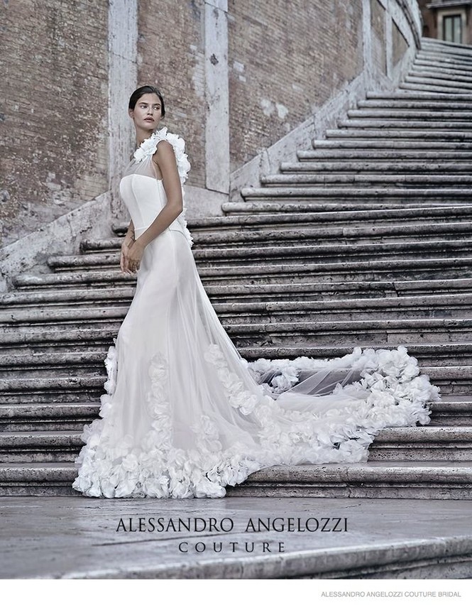Váy cưới đẹp mê hoặc của Alessandro Angelozzi Couture - ảnh 4