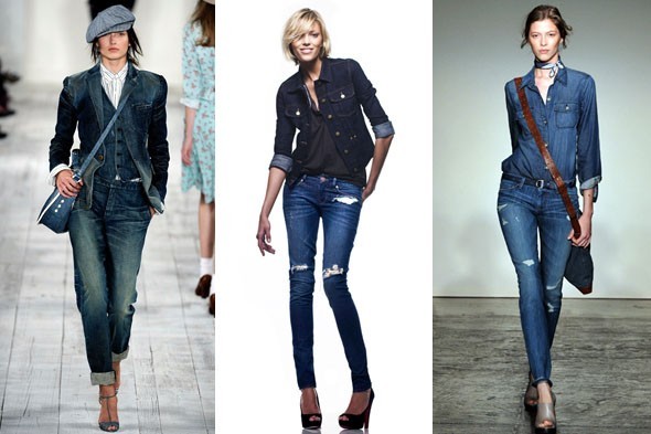 4 cách diện đồ denim sành điệu trong mùa xuân - ảnh 1
