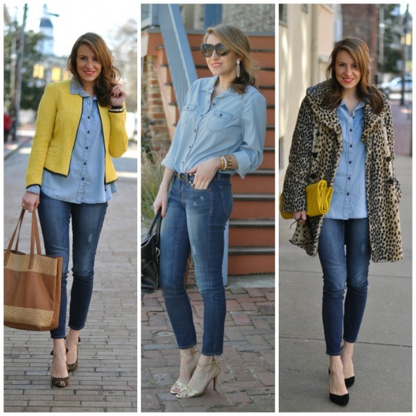 4 cách diện đồ denim sành điệu trong mùa xuân - ảnh 7