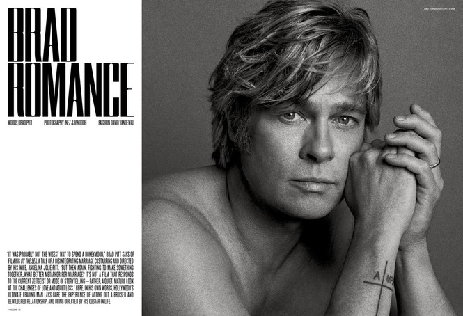 Brad Pitt lên tạp chí nịnh vợ hết lời - ảnh 1