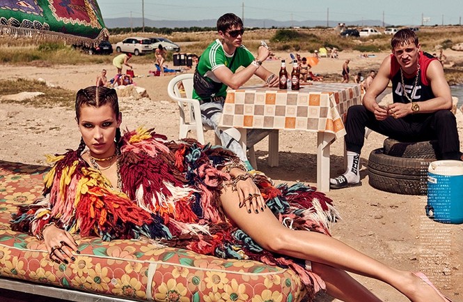 Bella Hadid, Vogue, Chanel - ảnh 1