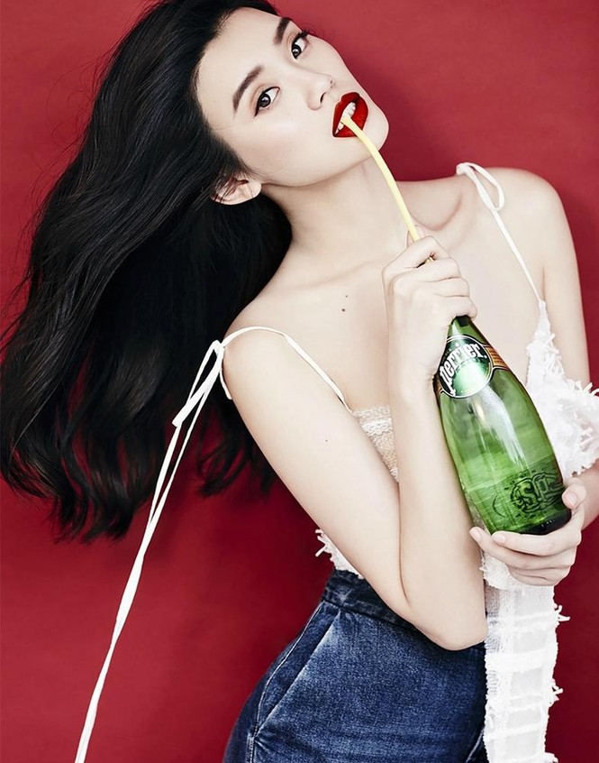 người đẹp,vẻ đẹp,trình diễn,Victoria’s Secret,chân dài,show,tự tin, Ming Xi, Hề Mộng Dao, thiên thần nội y, vẻ đẹp đậm chất Á đông - ảnh 3