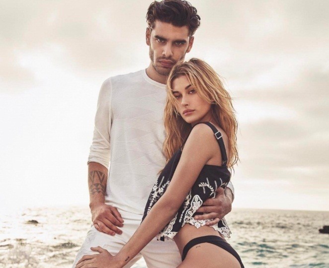 Hailey Baldwin, Cô đào tóc vàng, Guess, gợi tình, nội y, Stefano Sala - ảnh 3