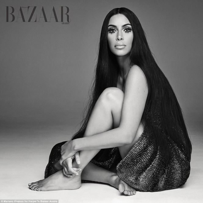 Kim Kardashian hóa ‘nữ thần disco’ Cher rực lửa - ảnh 8