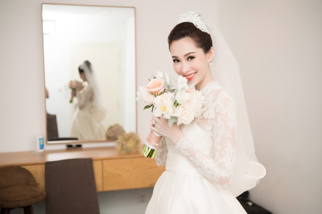 Chú rể Trung Tín nhắn gửi ngọt ngào cho cô dâu Đặng Thu Thảo - ảnh 1
